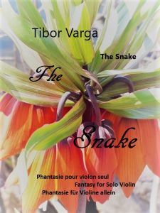 Titelseite Tibor Varga "The Snake". Phantasie für Violine allein